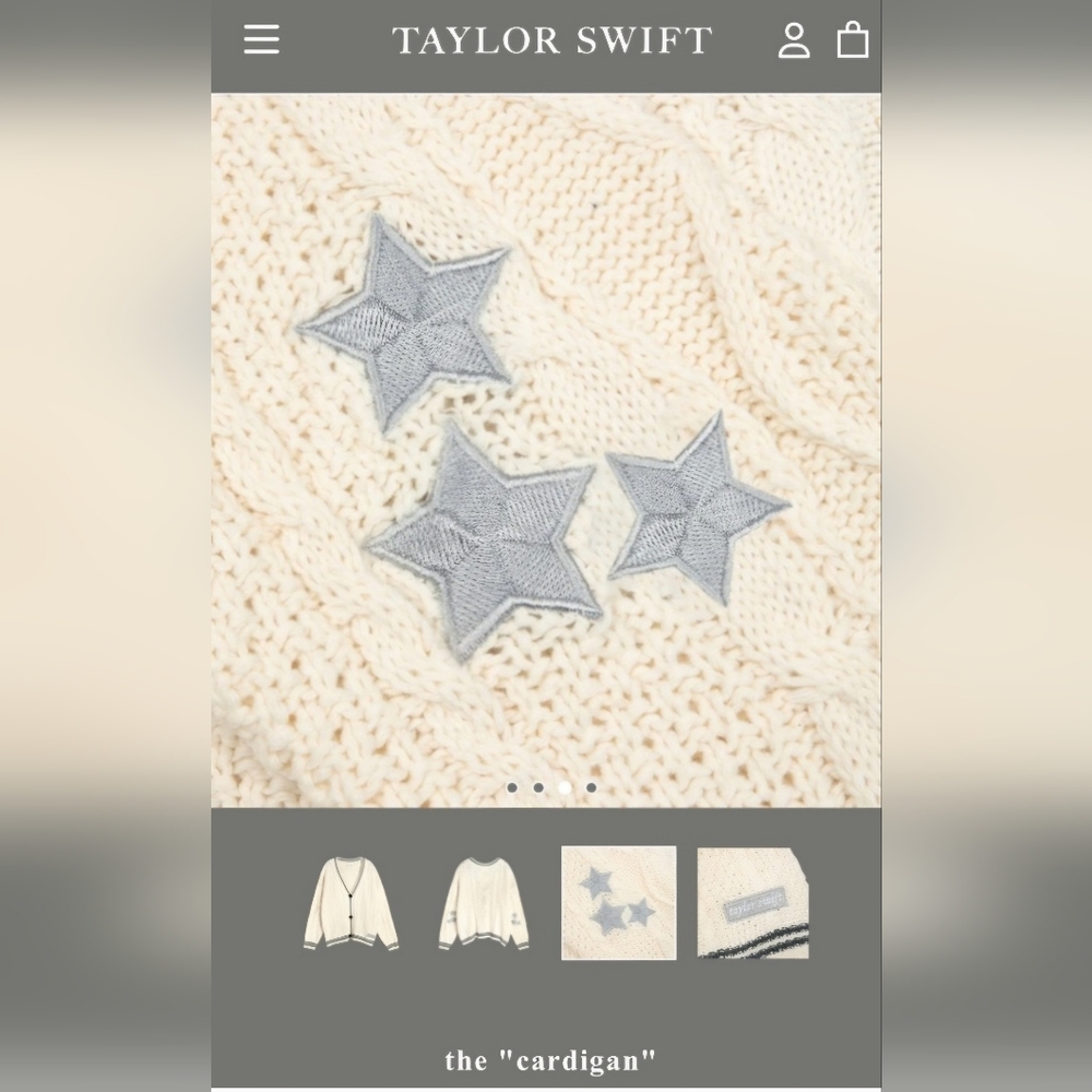Taylor Swift FOLKLORE "The Cardigan" - Picture 3 of 6